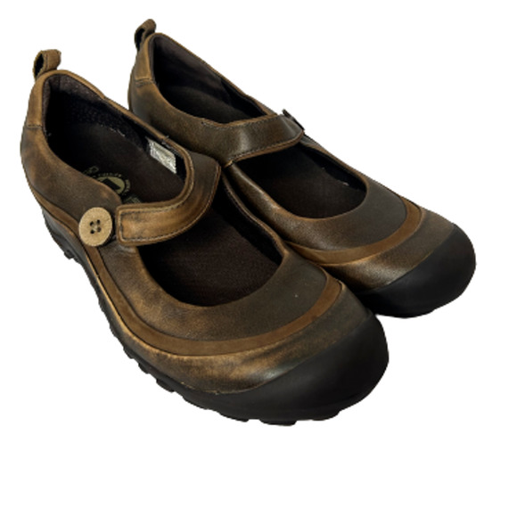 Merrell Plaza Emme Brown Mary Jane Performance Outdoor Women's Shoes SZ 8 - Picture 1 of 7